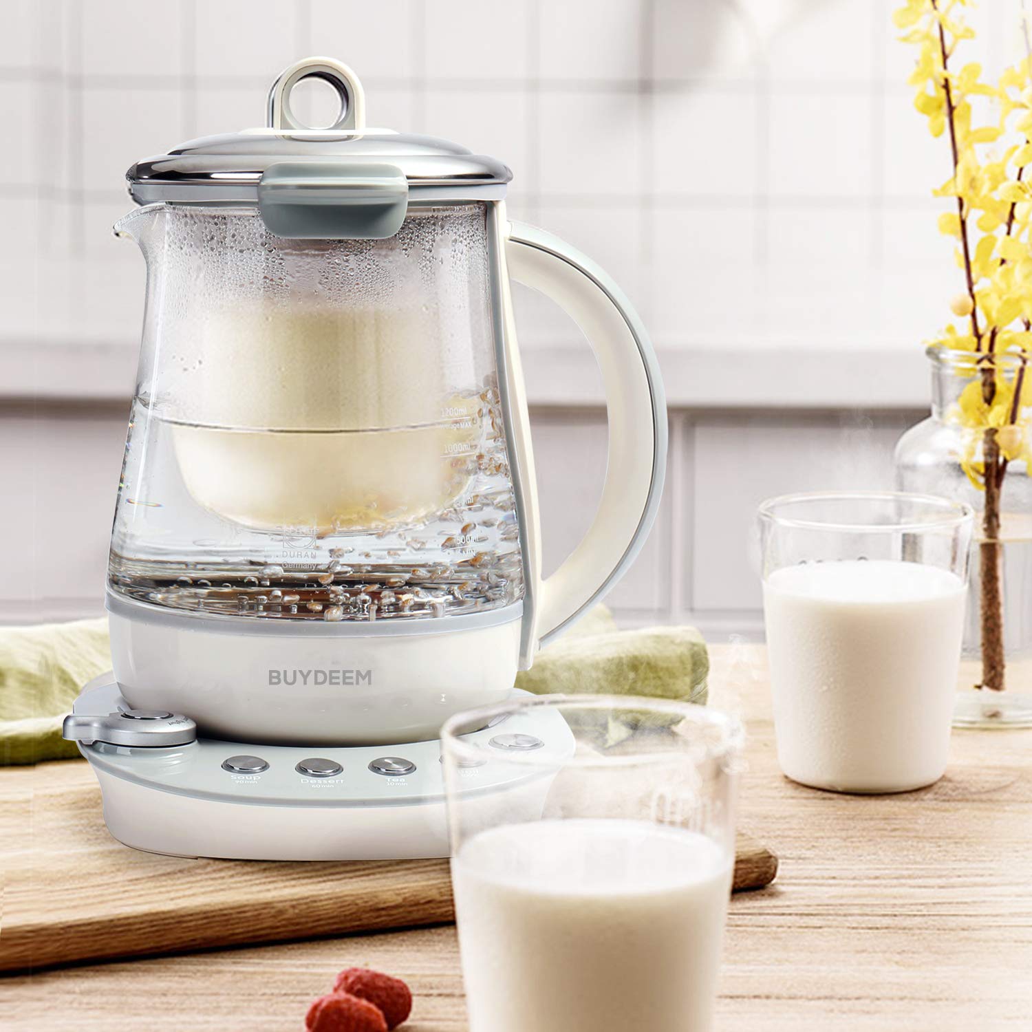 K2683 Health-Care Beverage Tea Maker and Kettle, 9-in-1 Programmable Brew Cooker