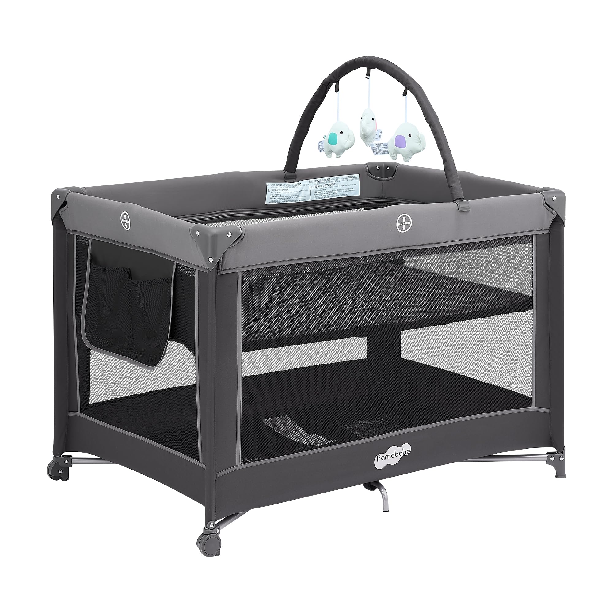 Portable Playpen Foldable Playard Portable Crib for Baby and Toddlers