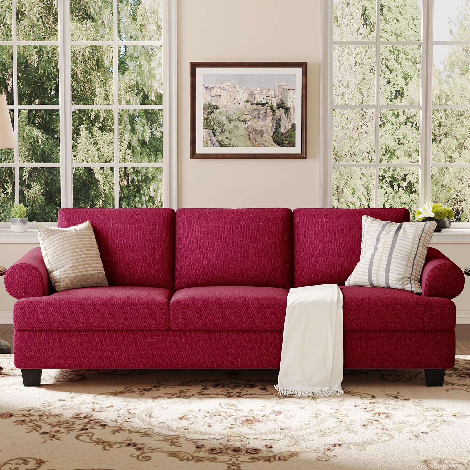 91 Inch Lawson Sofa with Extra Deep Seats Oversize