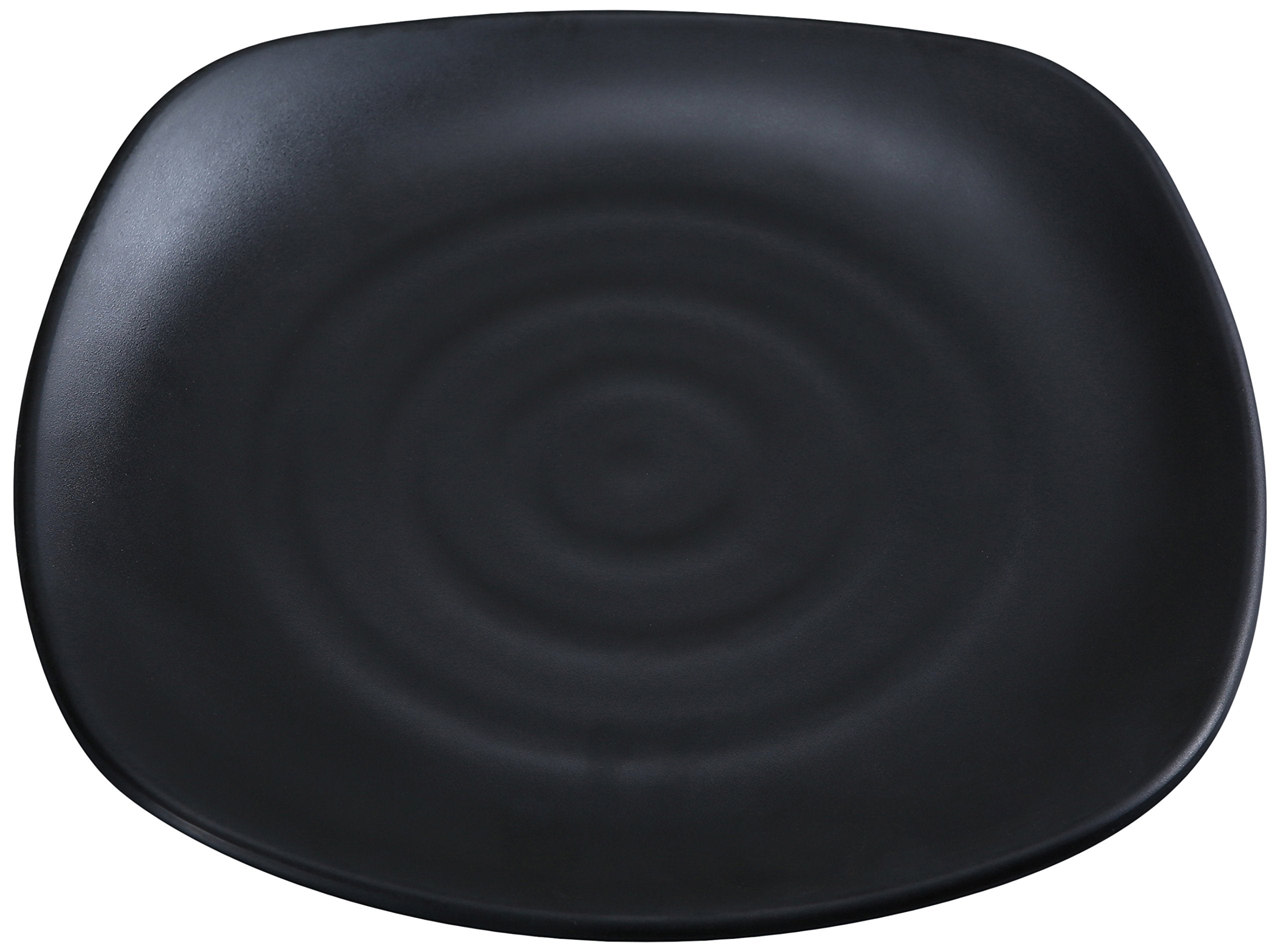 BP-1110 Black pearl-1 Square Plate, 10" Length, 10" Width, Melamine
