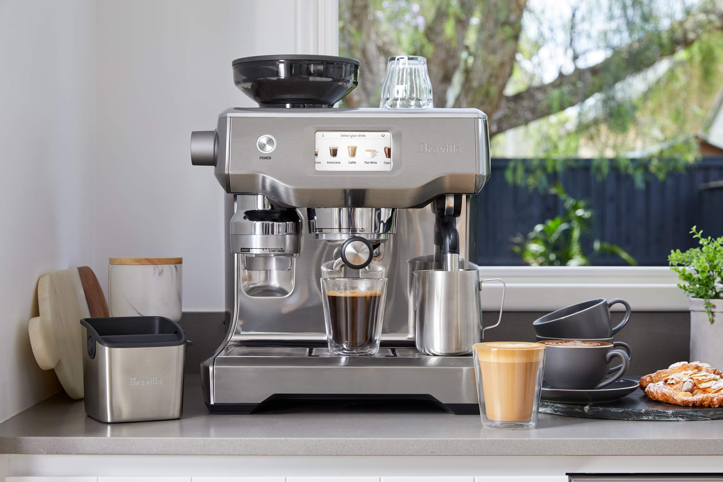 Barista Touch Espresso Machine BES880BSS, Brushed Stainless Steel