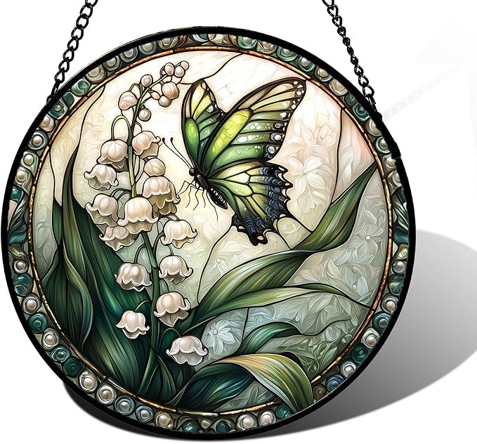 Stained Glass Window Hanging