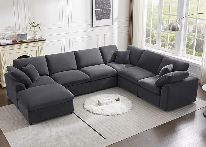 Cloud Couch Modular Sectional Sofa Modern Oversized Couches