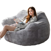 Large Bean Bag Chairs for Adults - Oversized Memory Foam Filled Bean Bag Sofa