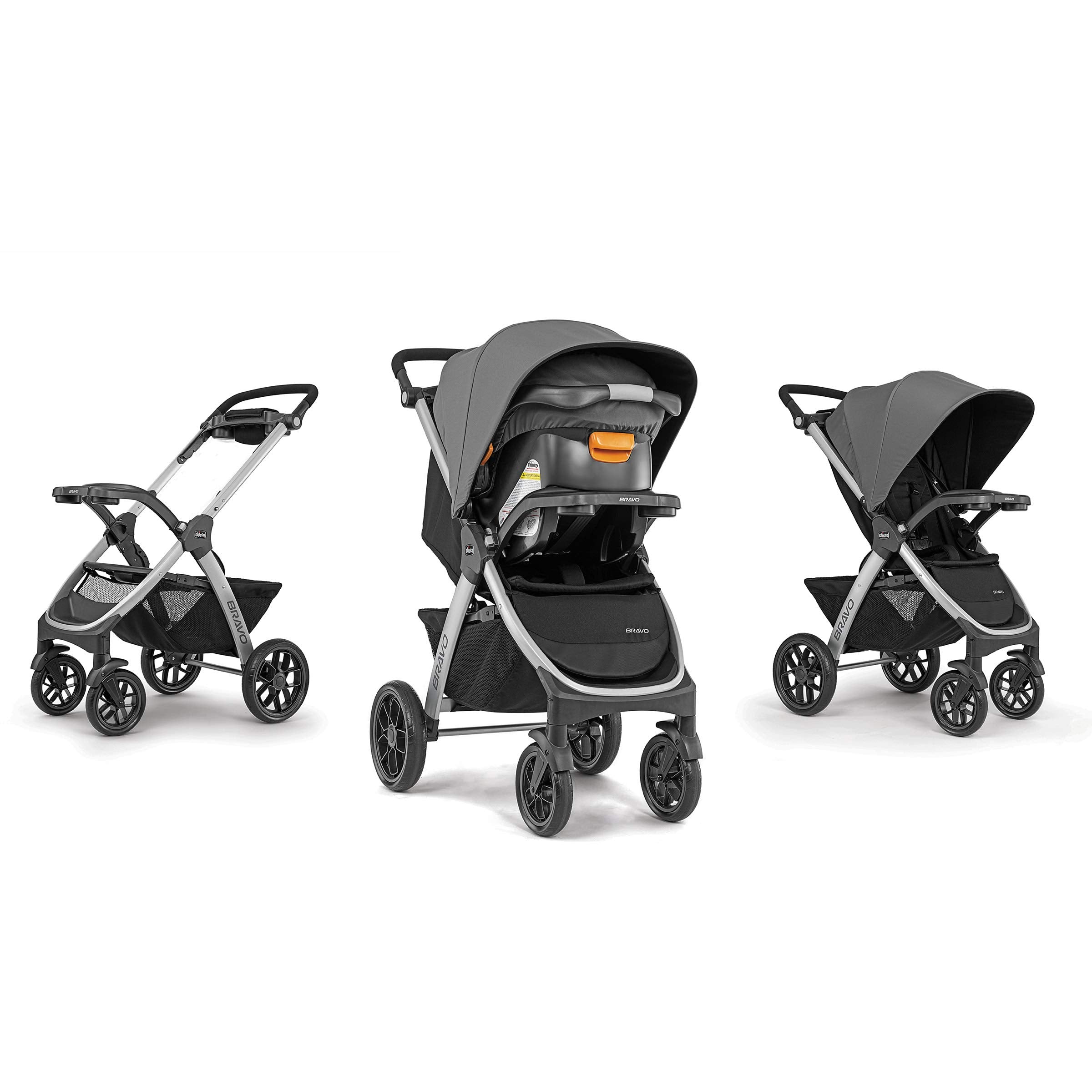 Bravo Trio Travel System - Ava | Grey