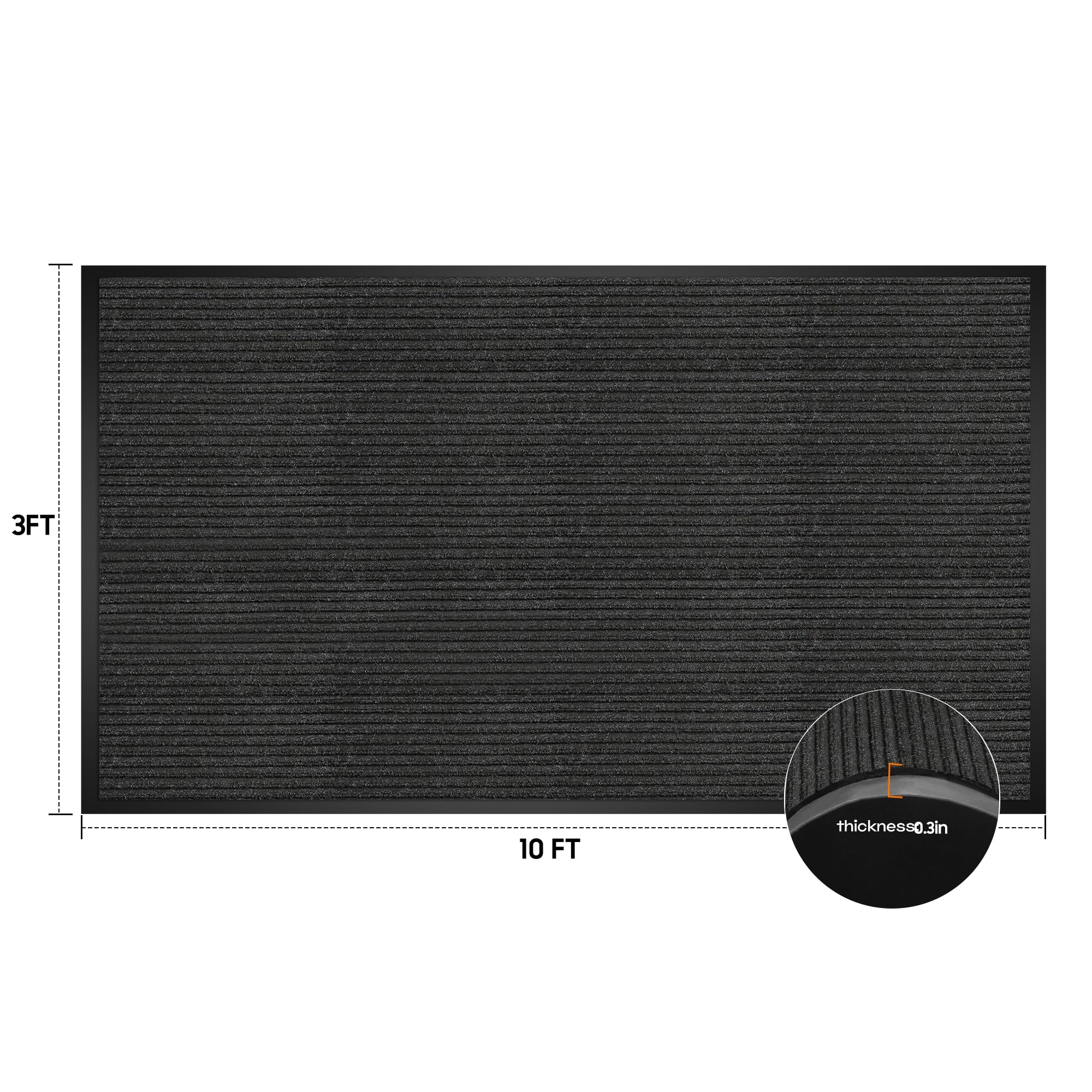 Commercial Grade Door Floor Mat High Traffic Guard Doormat