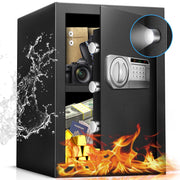 2.5 Cu Ft Safe Box for Home Documents -Steel Electronic Digital Safety Box Personal Security