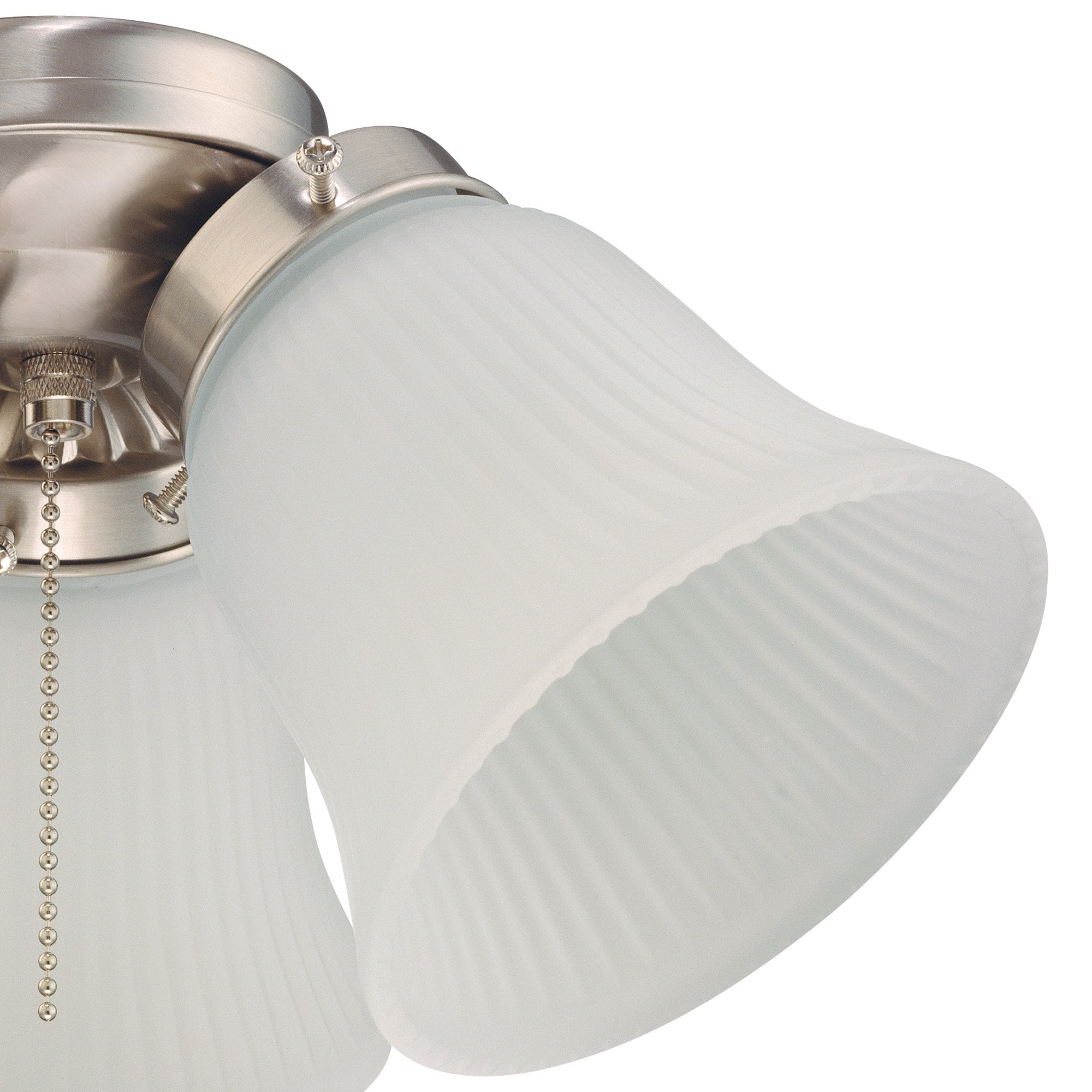 7784900 Three LED Cluster Ceiling Fan Light Kit, Brushed Nickel Finish