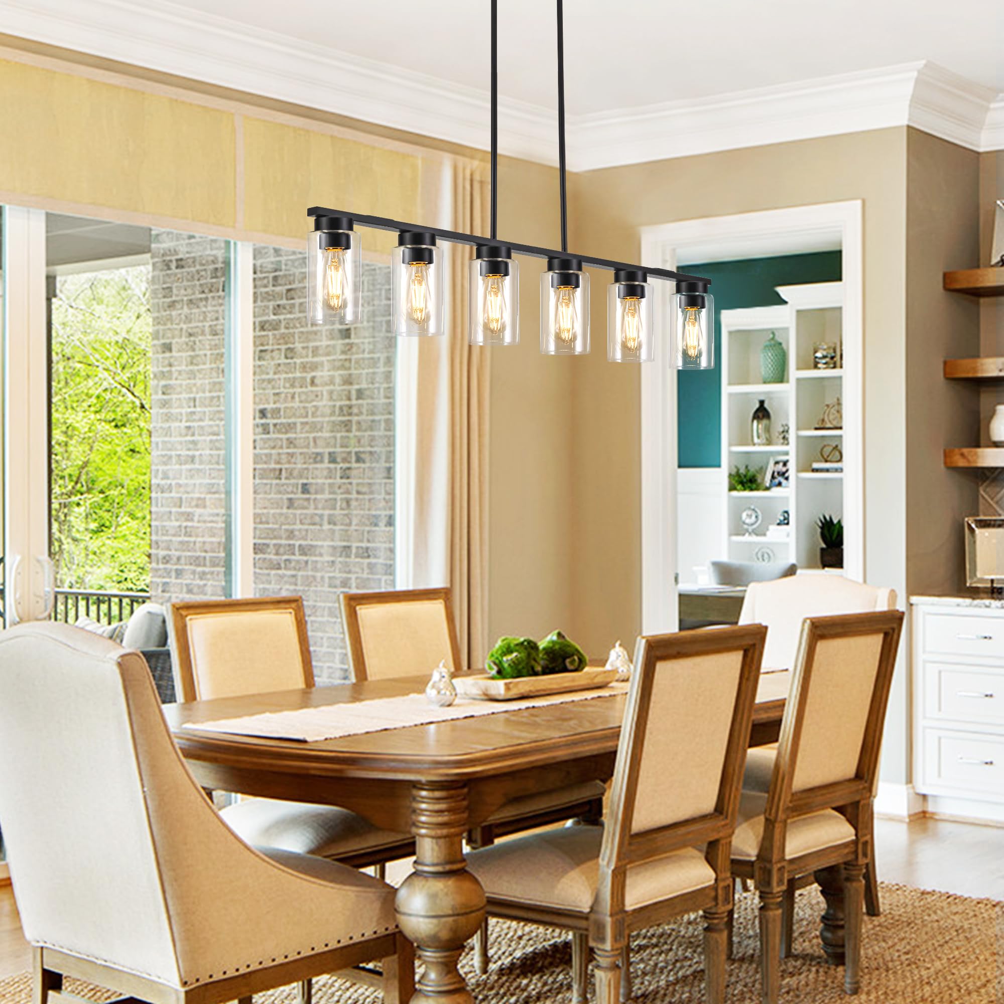 Dining Room Light Fixture Island Lights for Kitchen 6-Light Kitchen Island Lighting