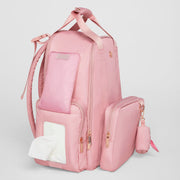 Hug Pack Diaper Backpack, Bridal Rose, O/S