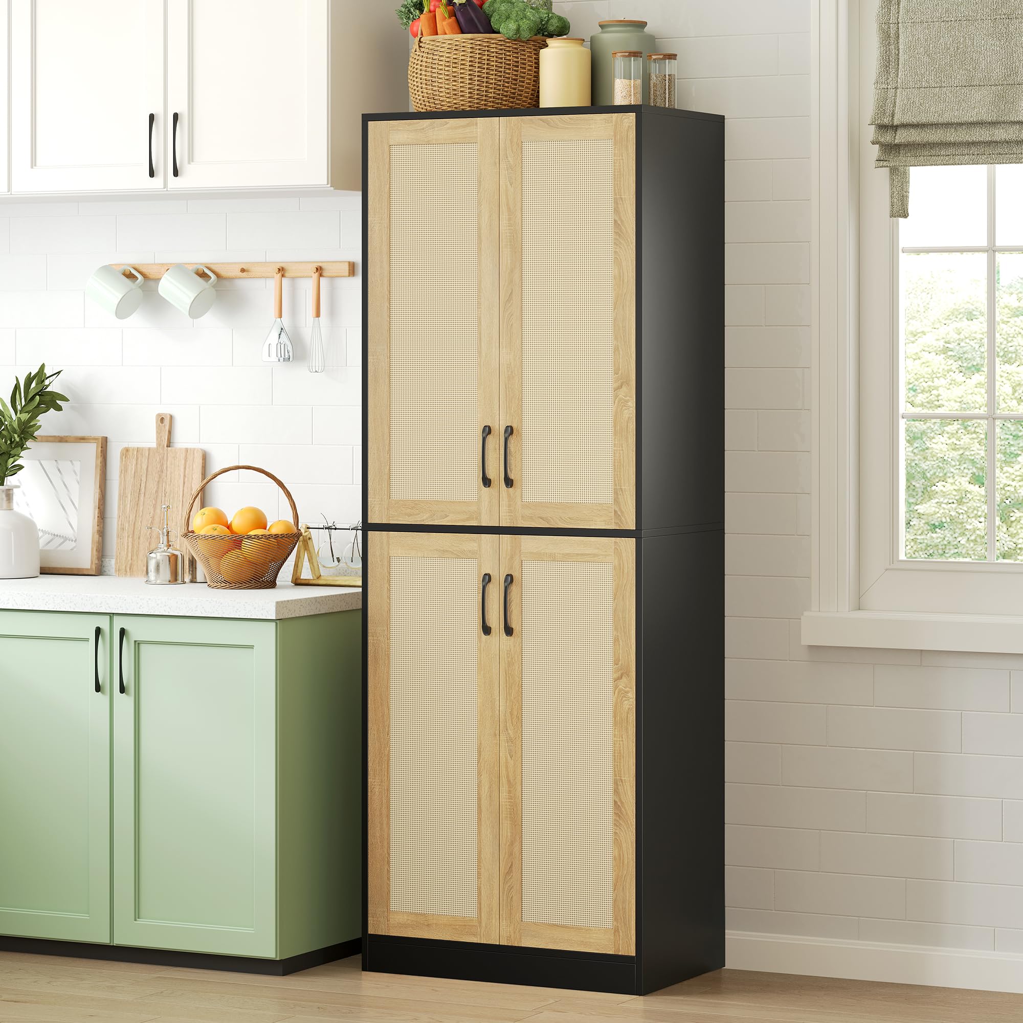 Kitchen Pantry Storage Cabinet,Armoires and Wardrobes