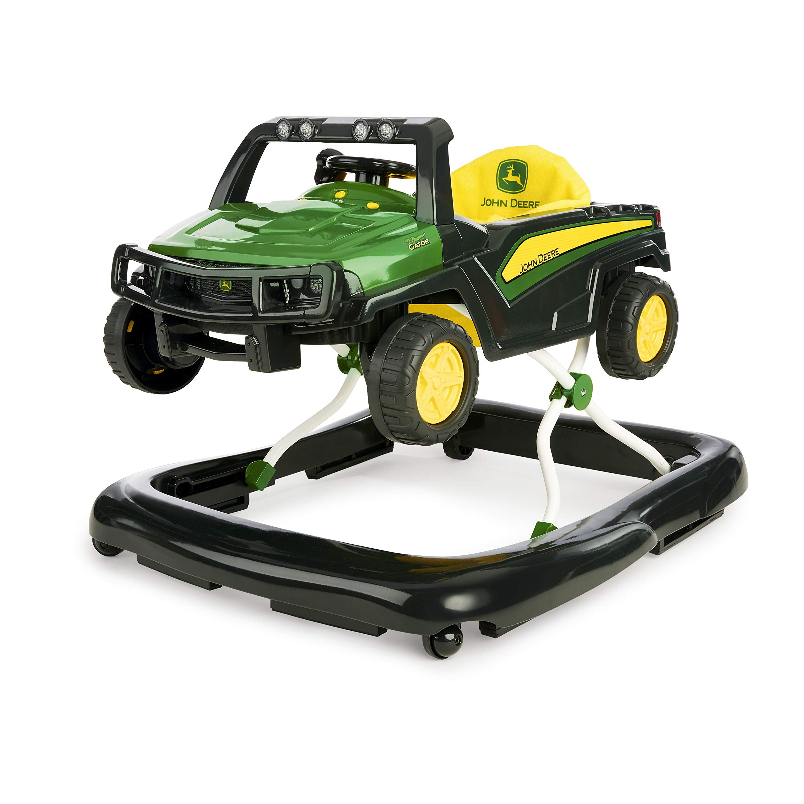 Deere 4-in-1 Gator Green BabyWalker  Activity Center & Push Walker
