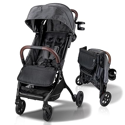 Strolee Lightweight Baby & Toddler Stroller, Ultra Compact, Airplane-Friendly Travel Stroller