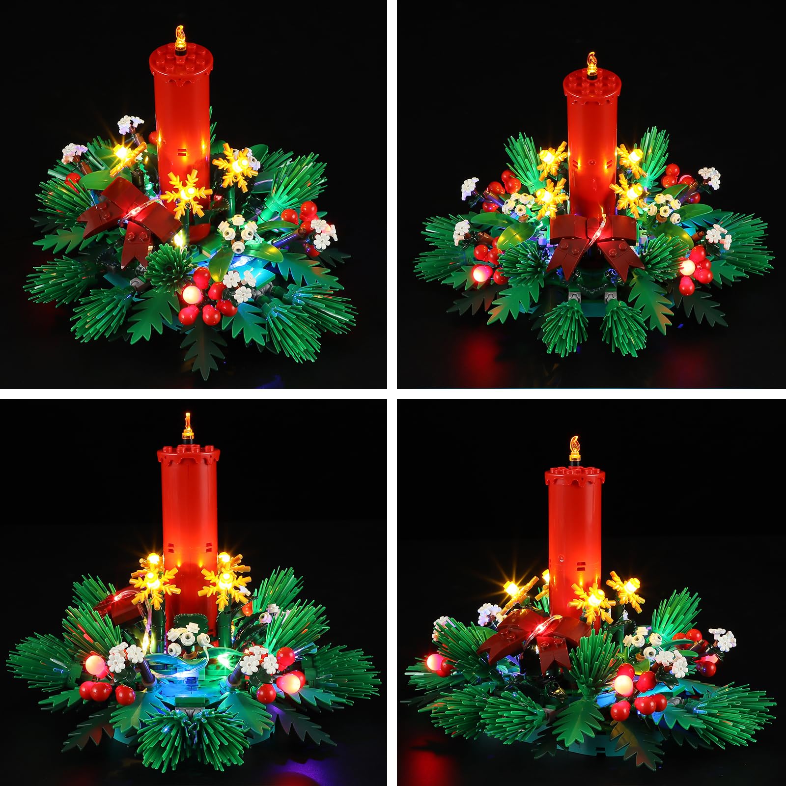 Light Kit for Lego Christmas Table Decoration -Innovative Led Lighting Compatible