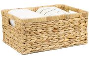 Wicker Basket, Water Hyacinth Baskets for Organizing