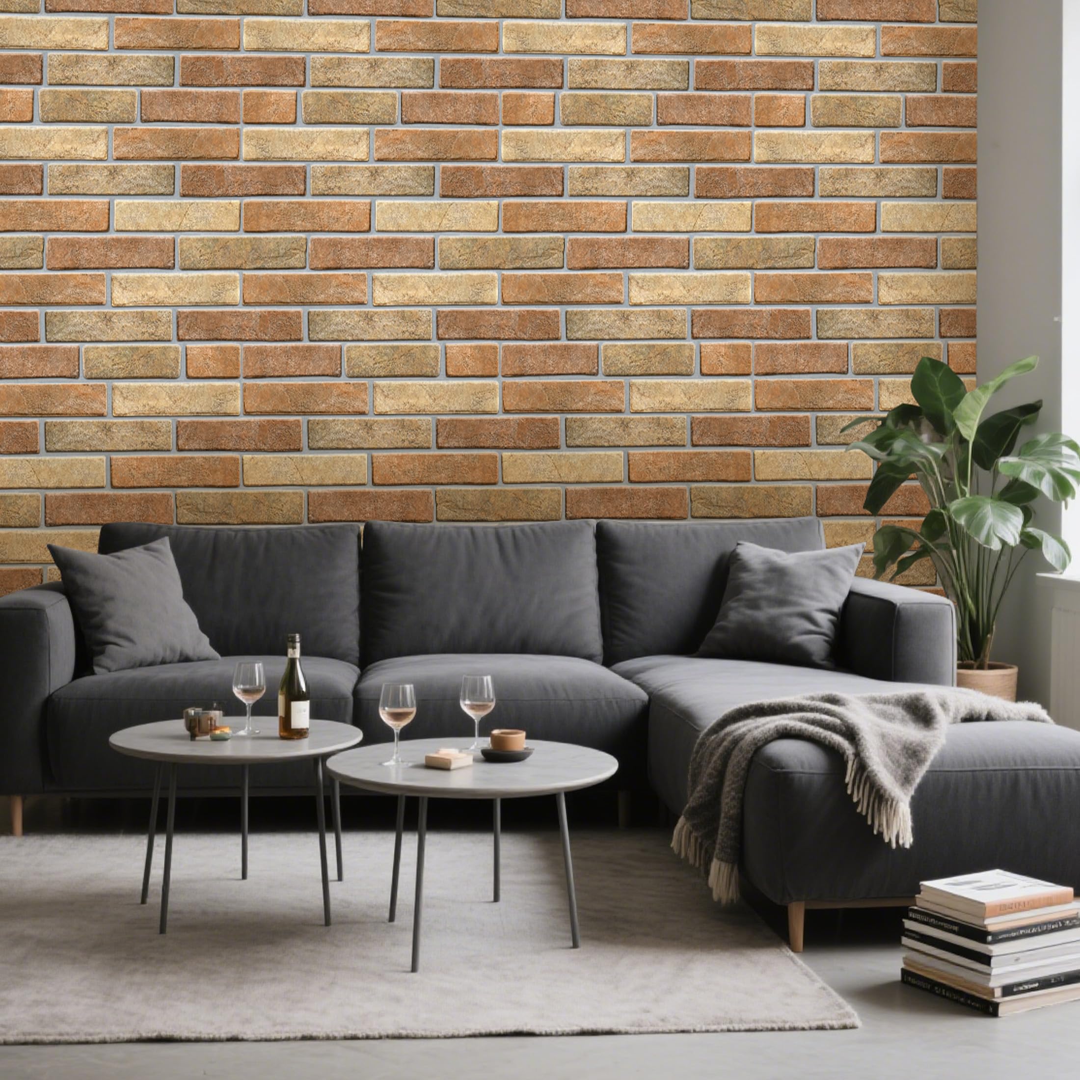 Peel and Stick 3D Wall Panels for Living Room Kitchen, Bedroom, Living Room