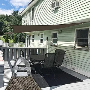 Sunrise 20' x 24' Sun Shade Sail Rectangle Canopy Shade Cover