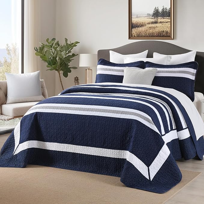120"x120" Oversized Bedspread - 100% Cotton