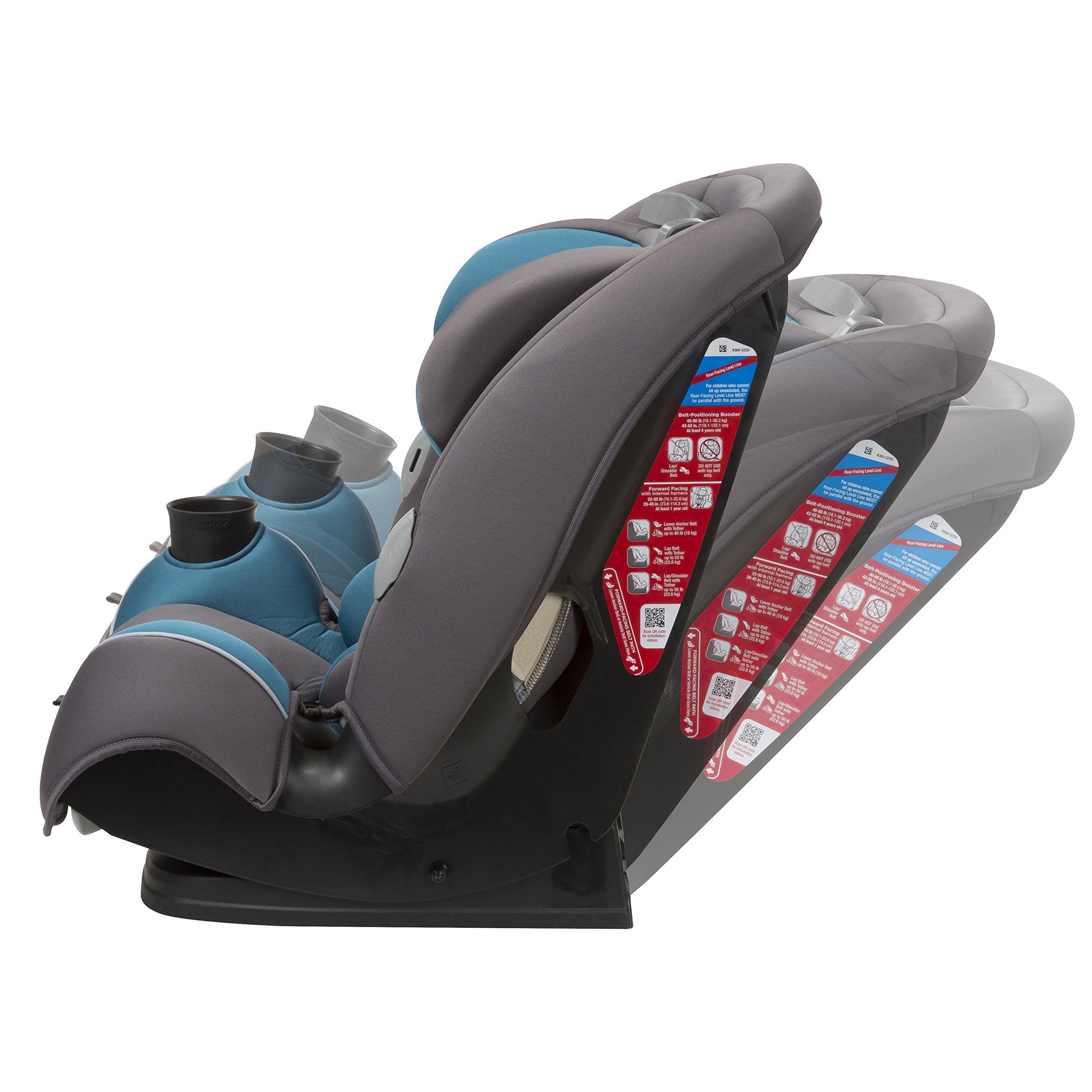 Continuum 3-in-1 Car Seat,Teal Jewel