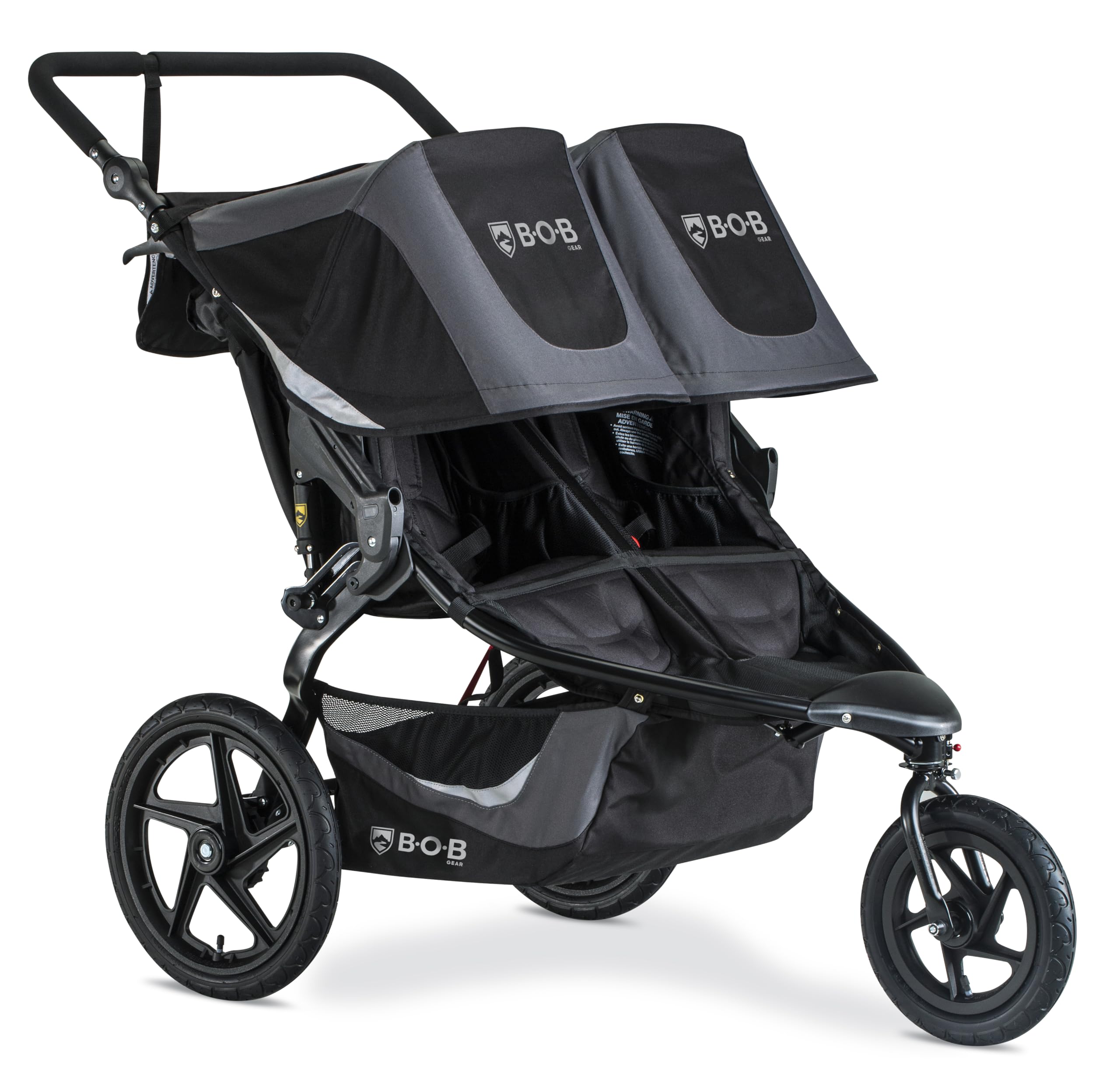 Flex 3.0 Duallie Double Jogging Stroller, Graphite Black