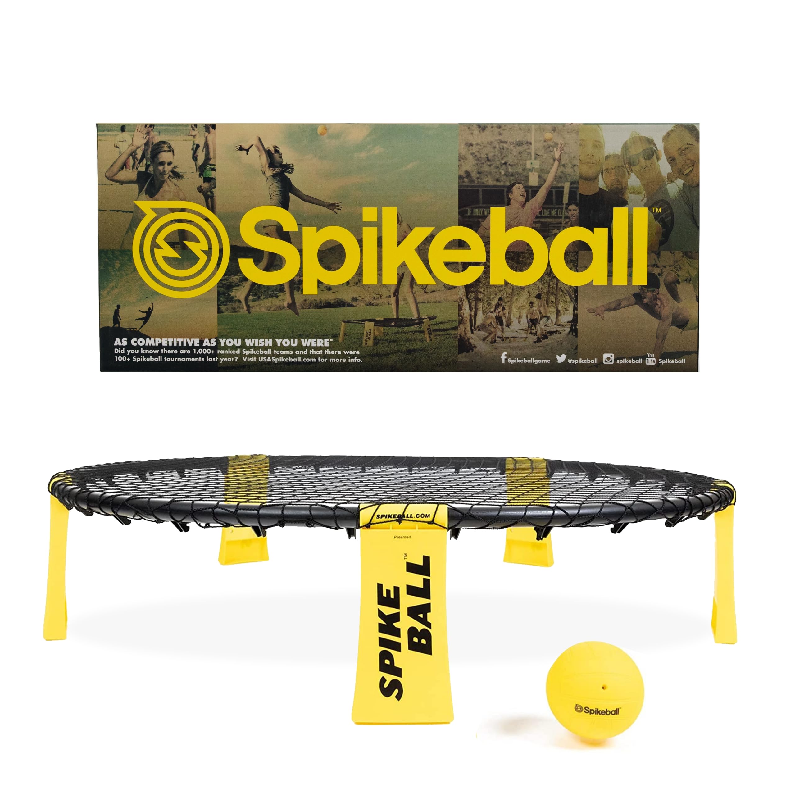 The Original Kit 1-Ball Game Set - Outdoor, Yard & Camping Games - Includes Ball, Net