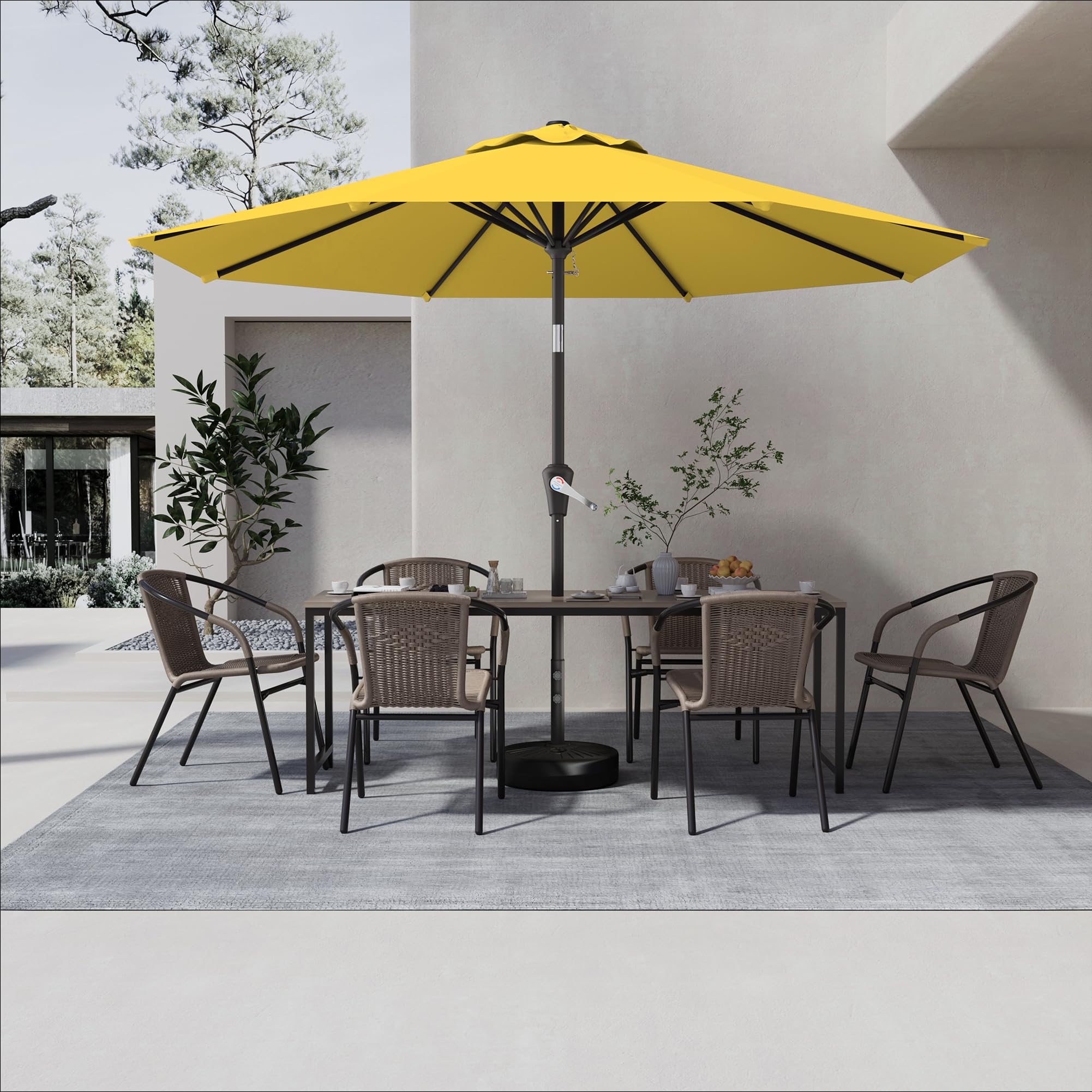 10 FT Patio Umbrella for Outdoor, Outdoor Table Umbrella