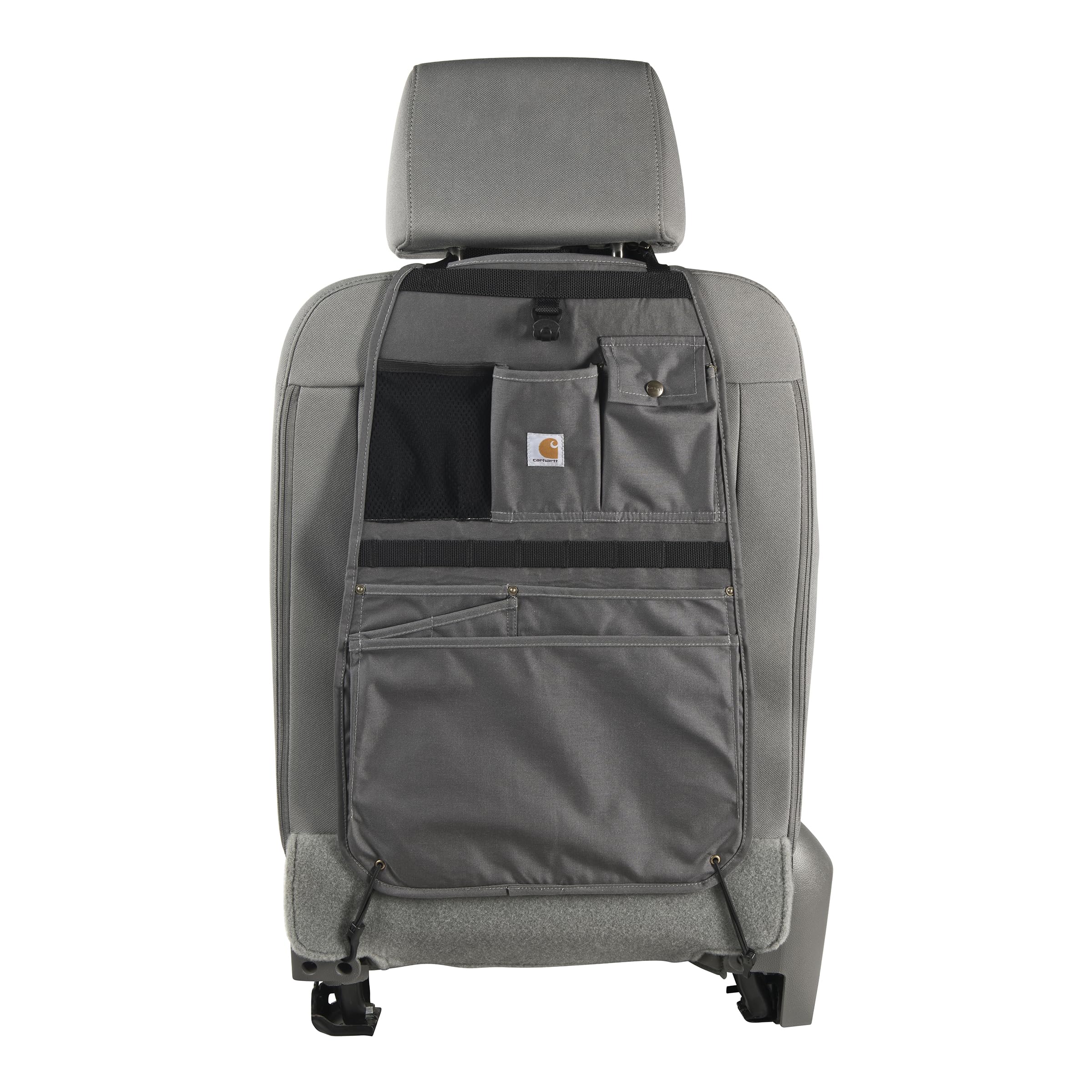 Universal Nylon Duck Seat Back Organizer, Gravel