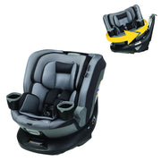 Go DLX 360° Rotating Convertible Car Seat in High Street