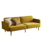 76.8" Futon Sofa Bed, Small Couch, Sleeper