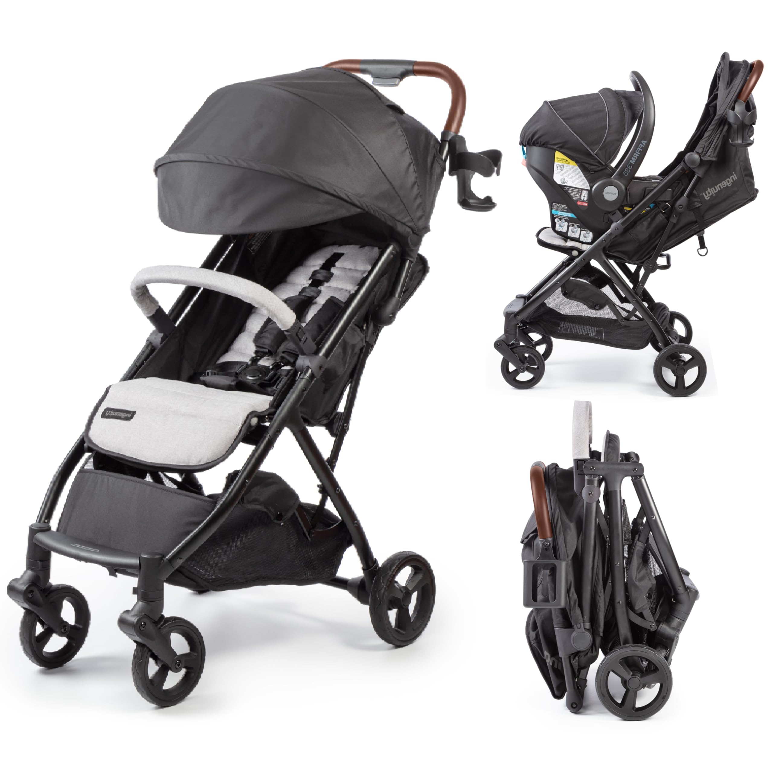 Ingenuity 3Dquickclose CS+ Compact Fold Stroller – Lightweight Stroller