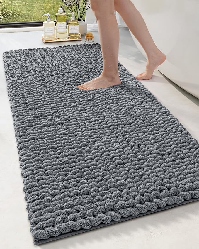 Bathroom Rugs 24x36, Non Slip Washable Bath Mat