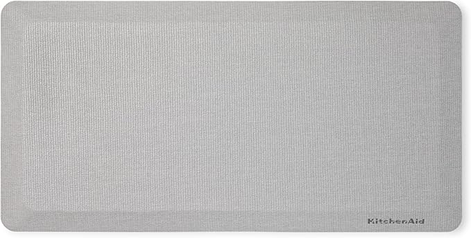 Gourmet Series Kitchen Comfort Gel Mat, Solid Basketweave, Milkshake Tan, 20"x39"