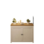 42" Kitchen Island with Storage, 1.2" Countertop Heavy-Duty Multi-Functional Kitchen