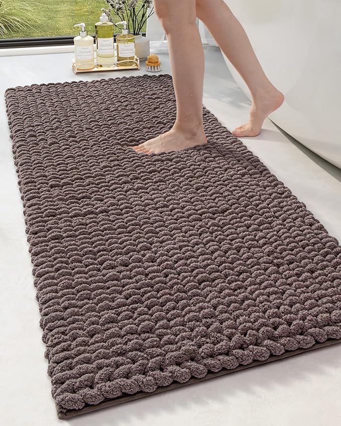 Bathroom Rugs 24x36, Non Slip Washable Bath Mat