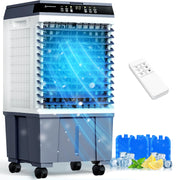 Portable Evaporative Air Cooler, 1800 CFM Swamp Cooler
