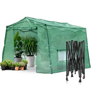 Walk-in Greenhouse 8.5 Ft x 7 Ft Pop-up Outdoor Green House Plant Gardening Canopy