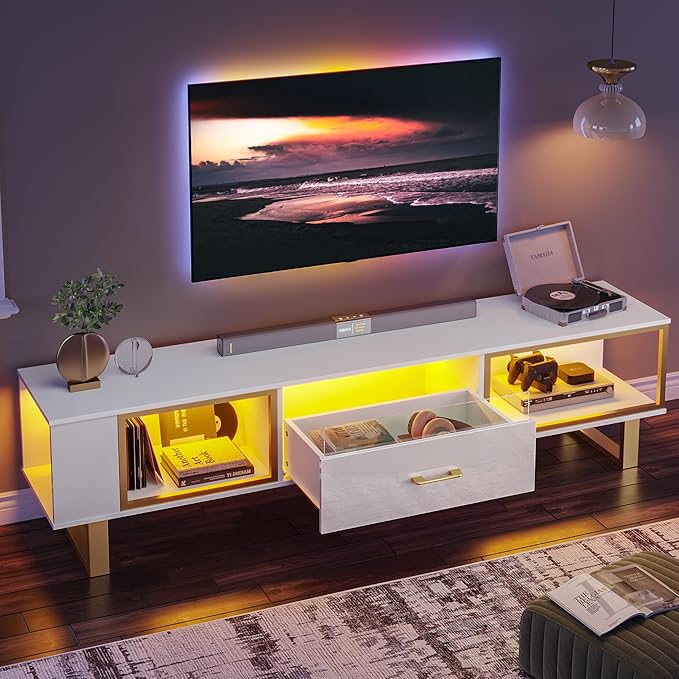 70 Inch TV Stand for 75/77/80 Inch TV,living room