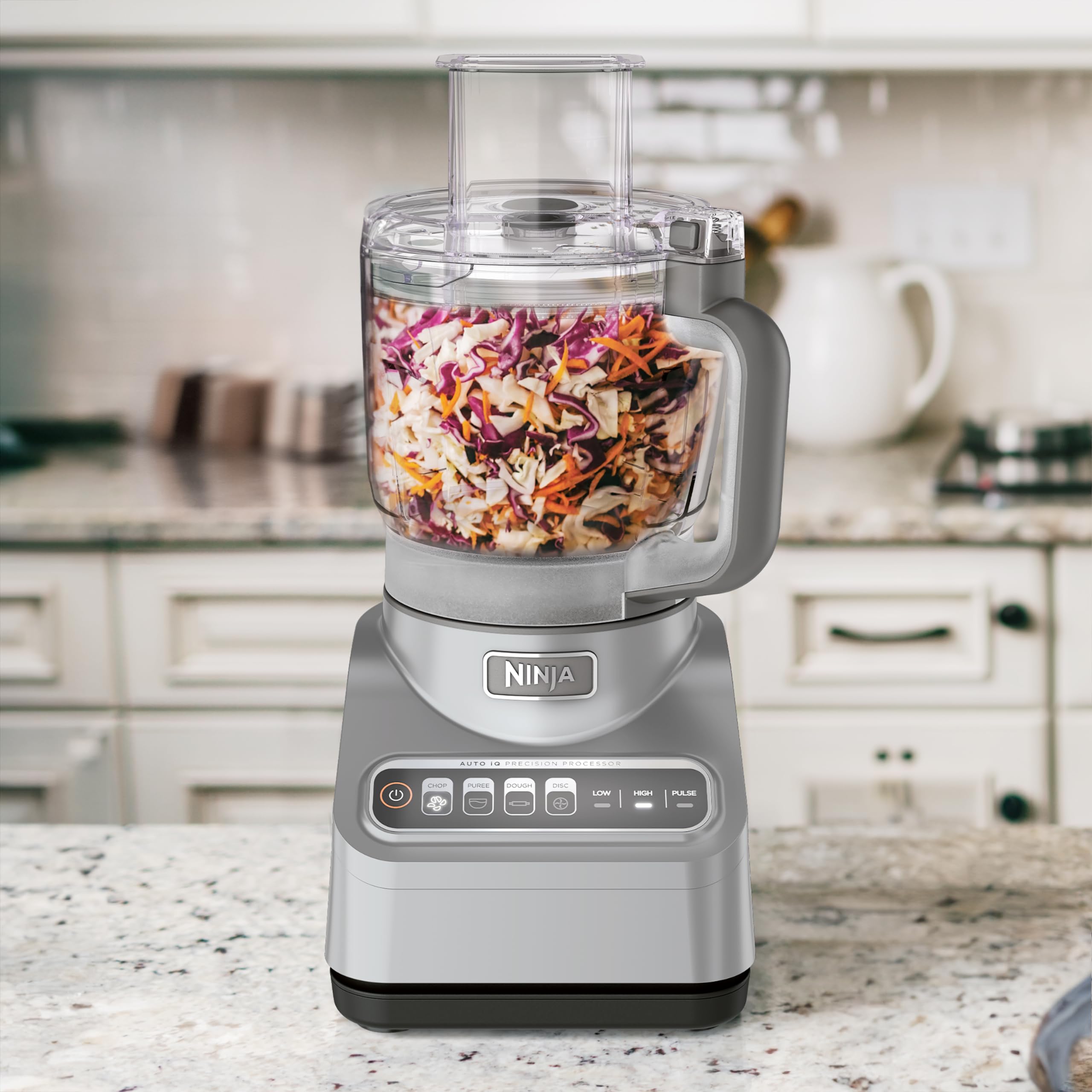 Food Processor, Professional Plus, 1000 Peak Watts, 4 Functions for Chopping