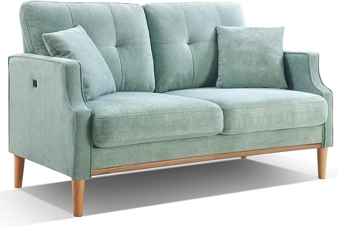 Simple Style Modern 3 Seat Loveseat Couch Sofa