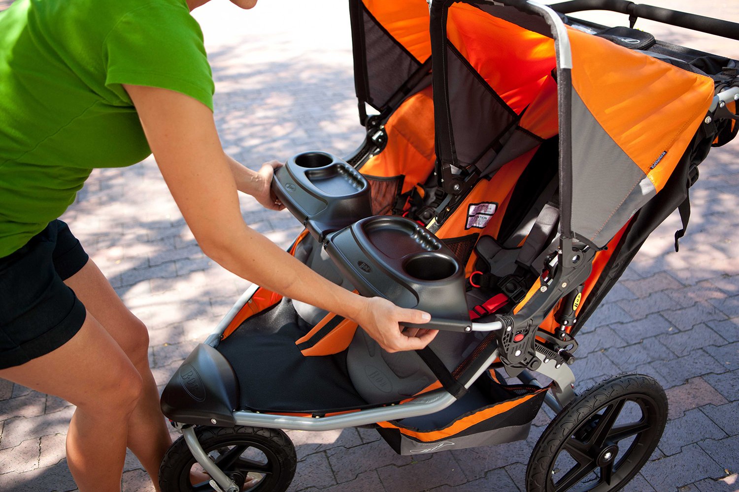 Gear Snack Tray for Duallie Jogging Strollers, Black