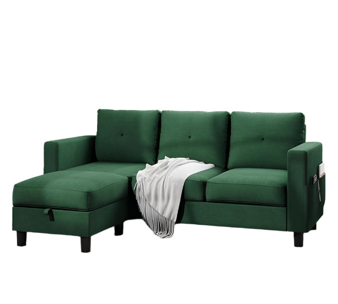 Sectional Sofas Couches for Living Room, L Shaped Couch with Storage Sofa Set