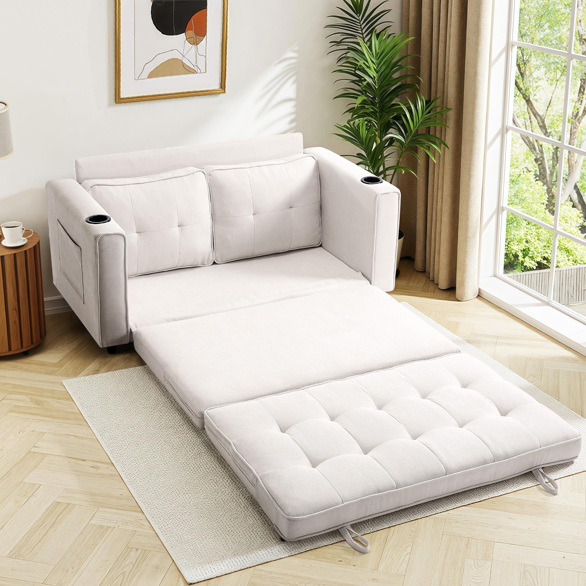 Loveseat Sleeper Sofa Bed for Living Room