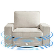 Drakelle Faux Leather Distressed Tufted Accent Chair, Brown