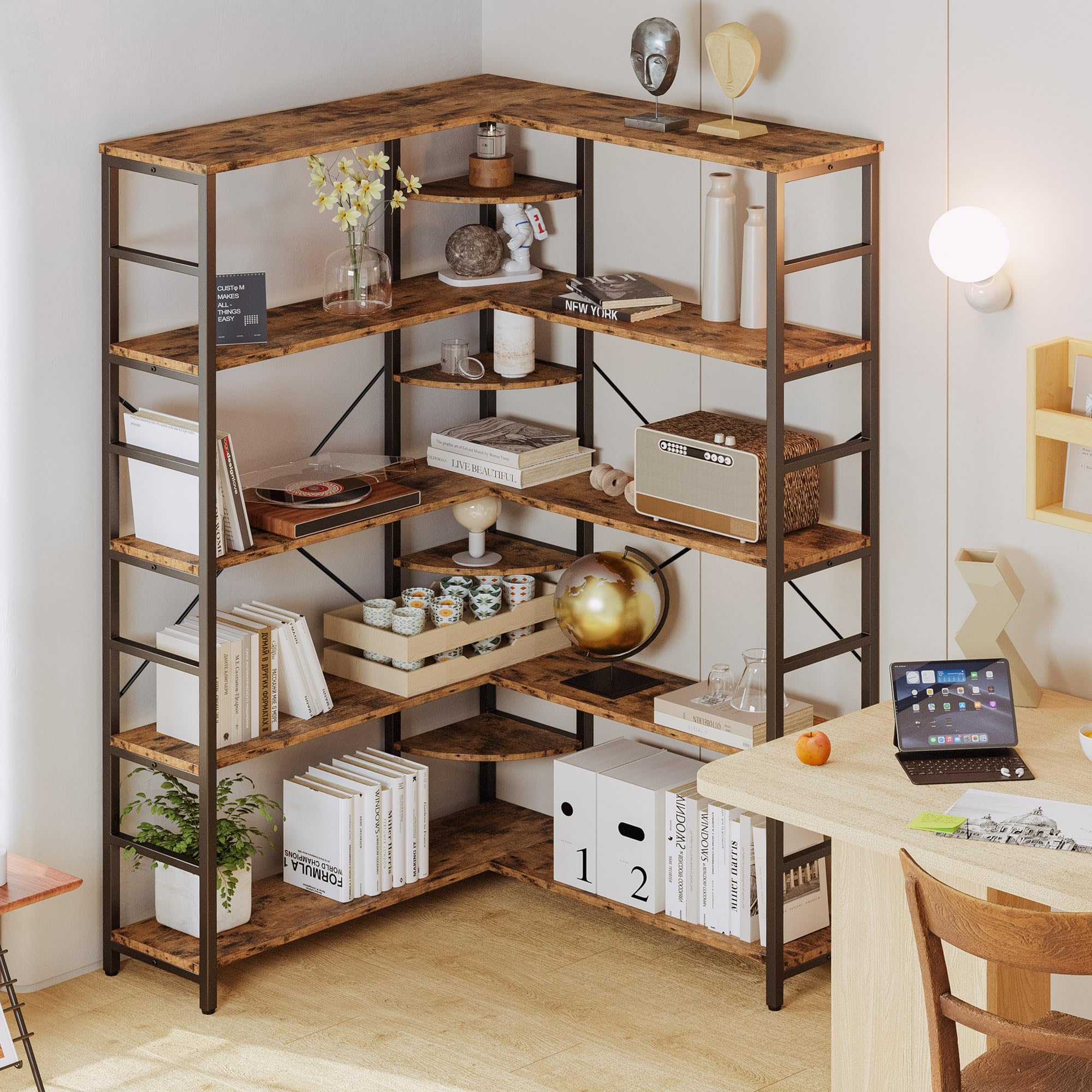Industrial Bookcases and Bookshelves