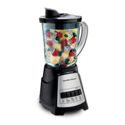 Wave Crusher Blender For Shakes and Smoothies With 40 Oz Glass Jar and 14 Functions