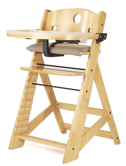 Height Right High Chair with Tray, Espresso