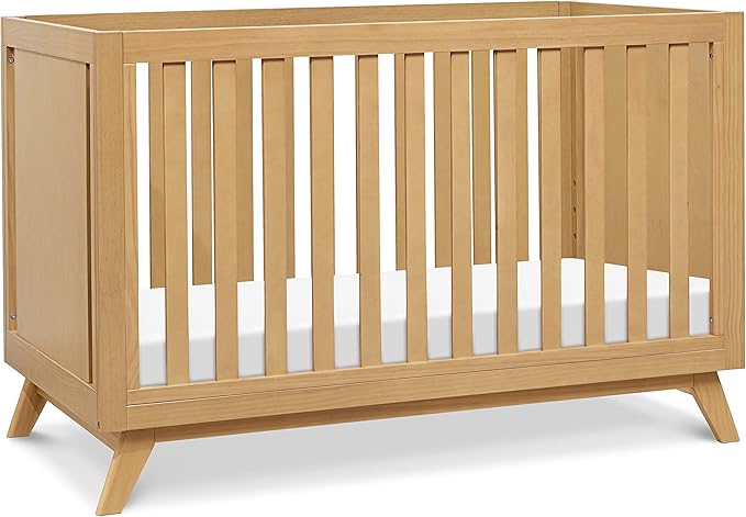 Otto 3-in-1 Convertible Baby Crib with Toddler Bed & Daybed Conversion