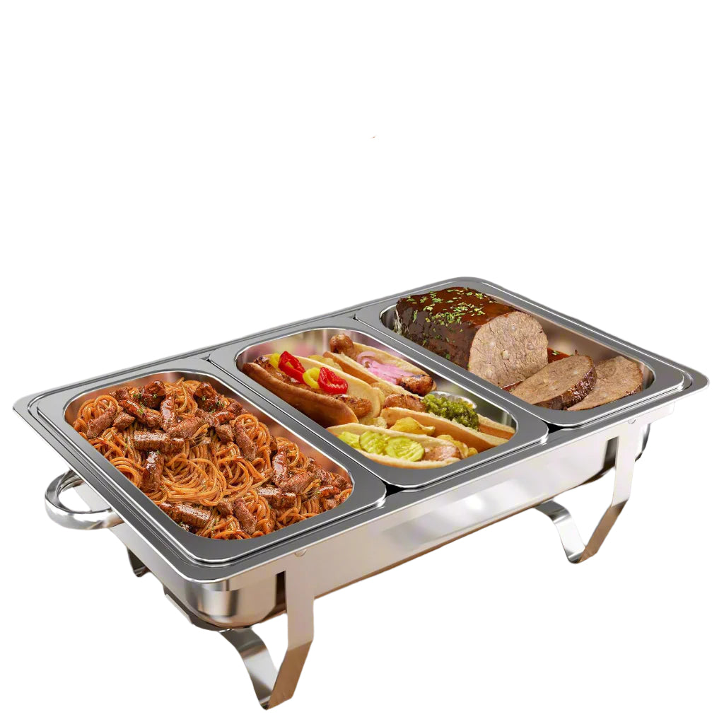 Chafing Dish Buffet Set, 9QT High Grade Chafing Dishes for Buffet
