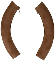 Leather Handlebar Cover for Vista Strollers – REACH Certified Full Grain Leather – Saddle