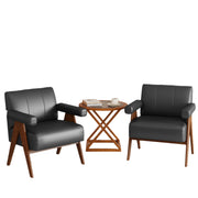 Mid Century Modern Accent Chair Set of 2